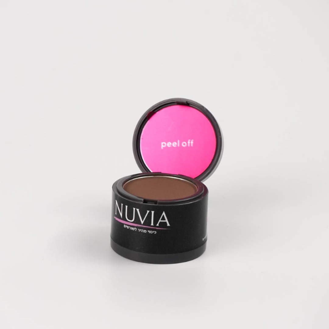 אבקת Nuvia-"לכיסוי שורשי השיער"