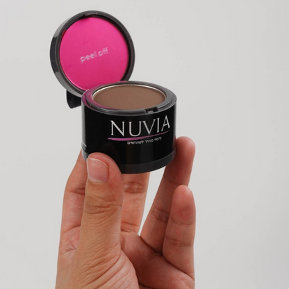 אבקת Nuvia-"לכיסוי שורשי השיער"