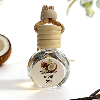 ריחן שמן אתרי לרכב (מחזיק 180 ימים)