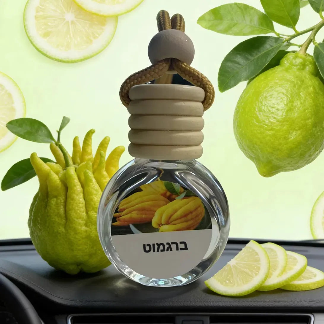 ריחן שמן אתרי לרכב (מחזיק 180 ימים)